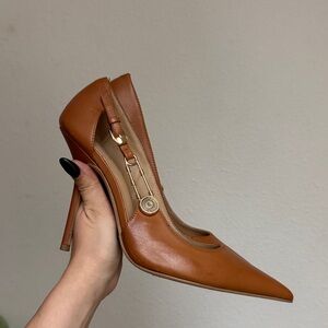 Tony Bianco Caramel Brown Heels